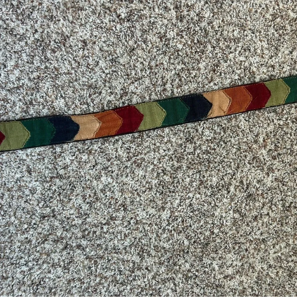 Women’s Multicolor Tapestry Vintage Boho Belt 40 inches